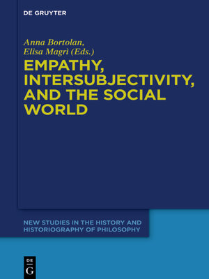 cover image of Empathy, Intersubjectivity, and the Social World